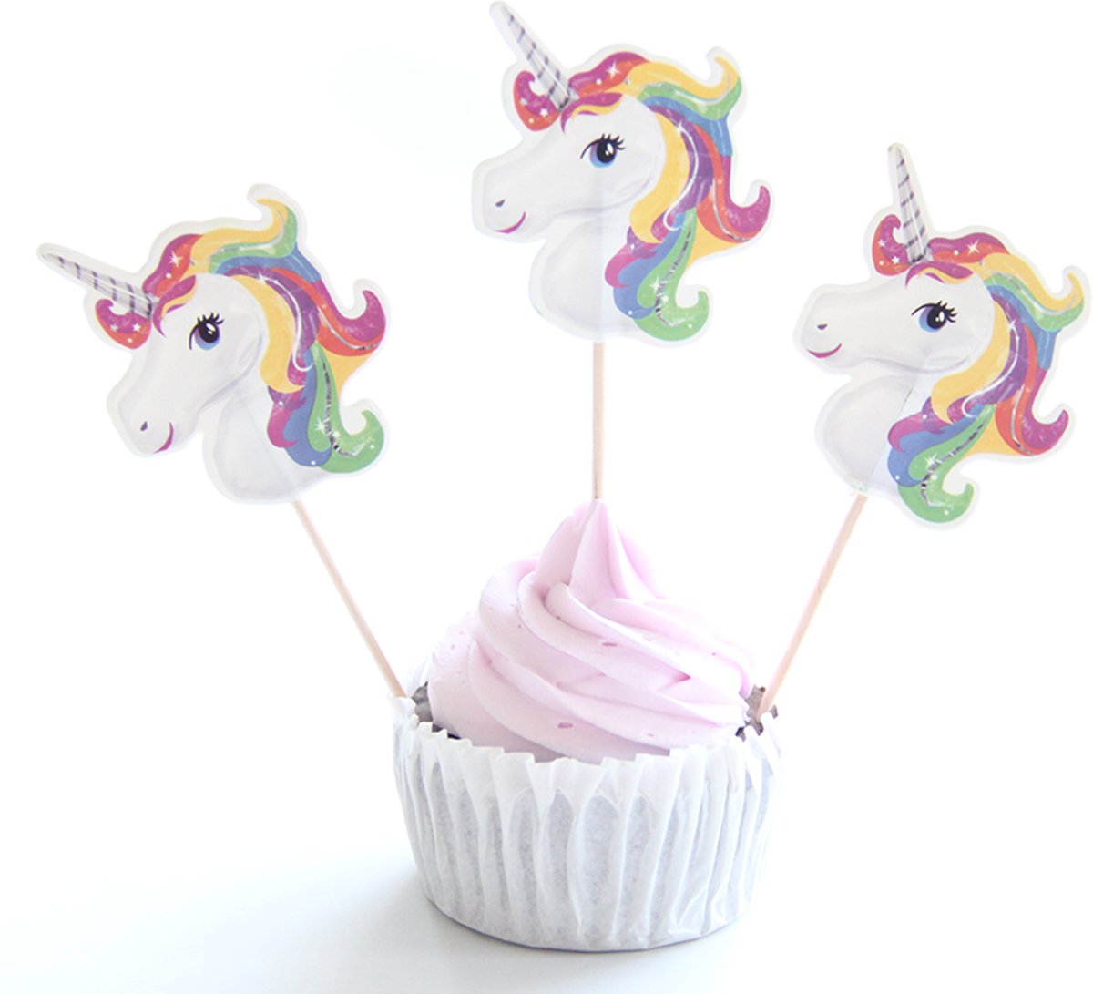 48x Leuke cocktailprikkers eenhoorn | Unicorn | Verjaardag | Sateprikkers | Traktatie | Feest